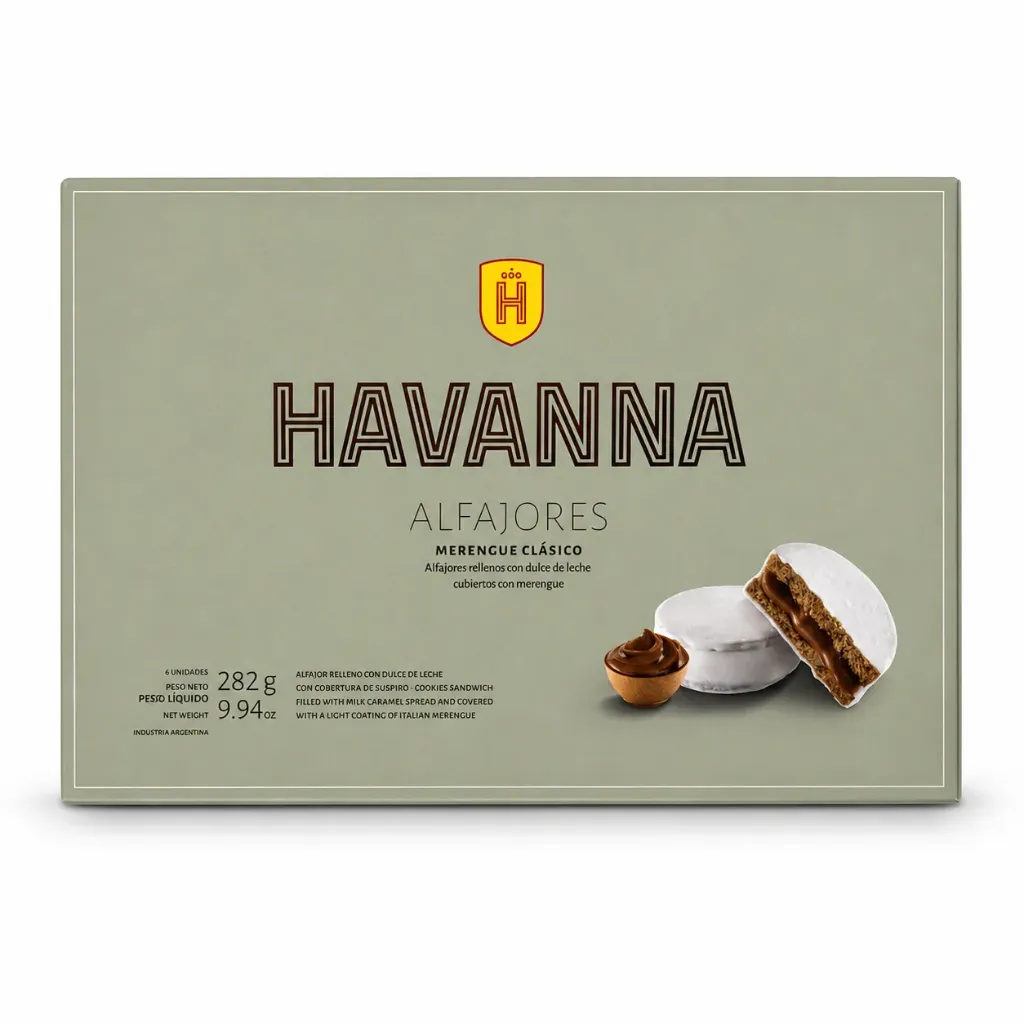 ALFAJOR DDL HAVANNA X 6 unidades