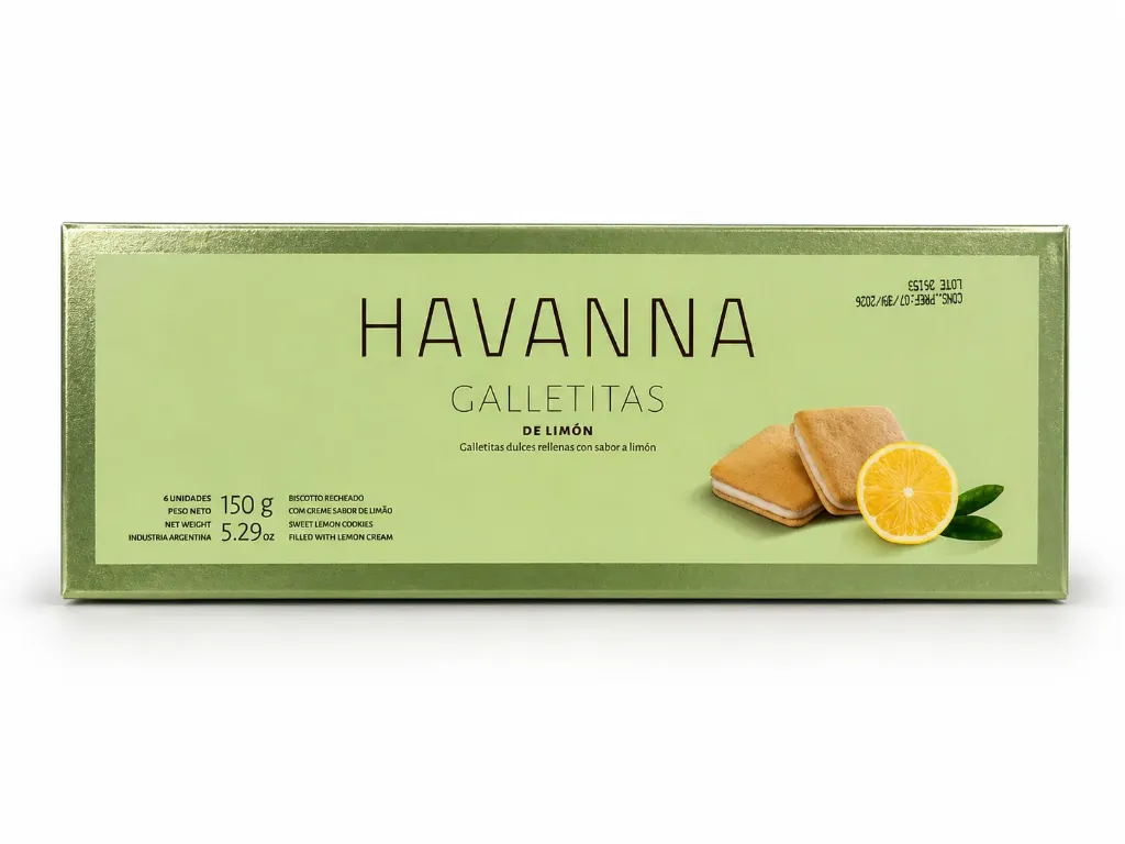 GALLETITTA limon HAVANNA 6 unidades