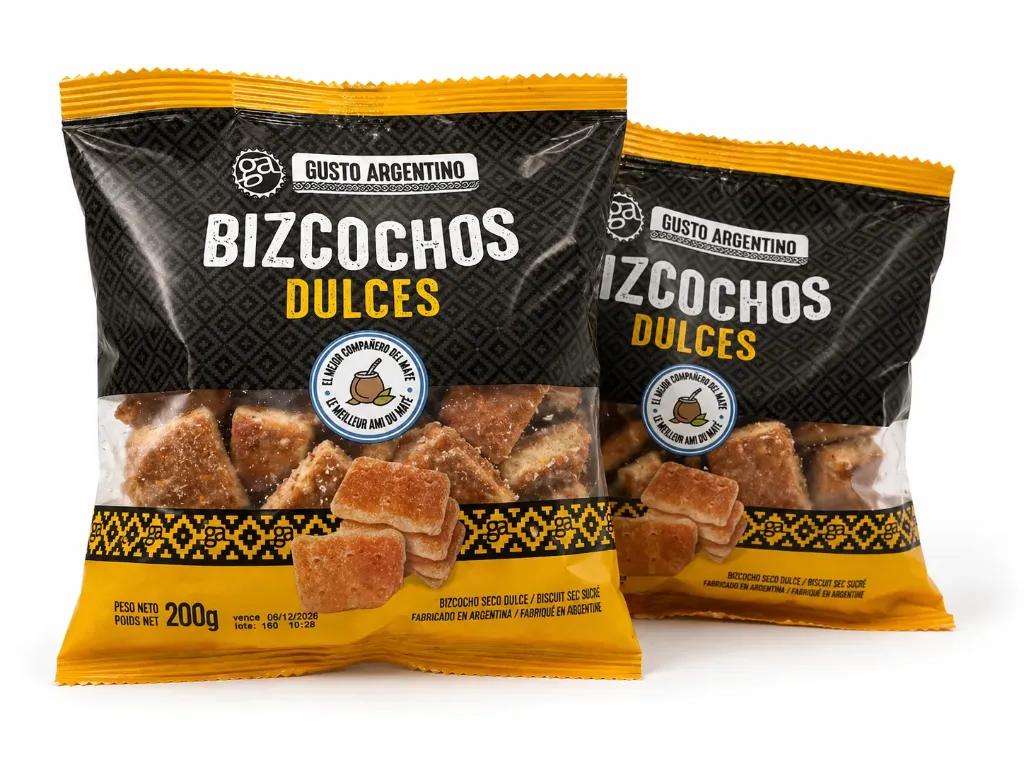 BIZCOCHOS GUSTO ARGENTINO DULCES