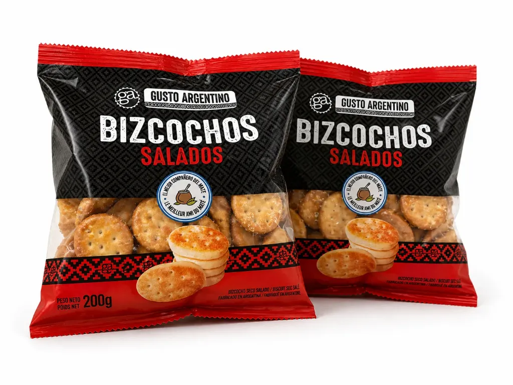 BIZCOCHOS GUSTO ARGENTINO SALADOS