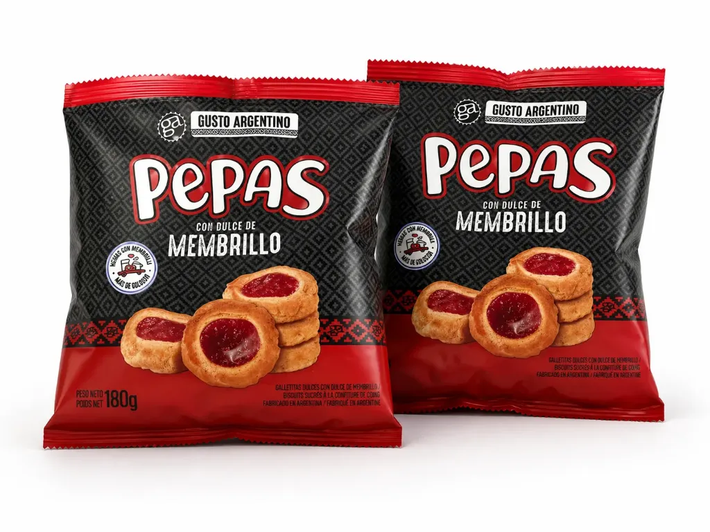 BIZCOCHOS GUSTO ARGENTINO PEPAS