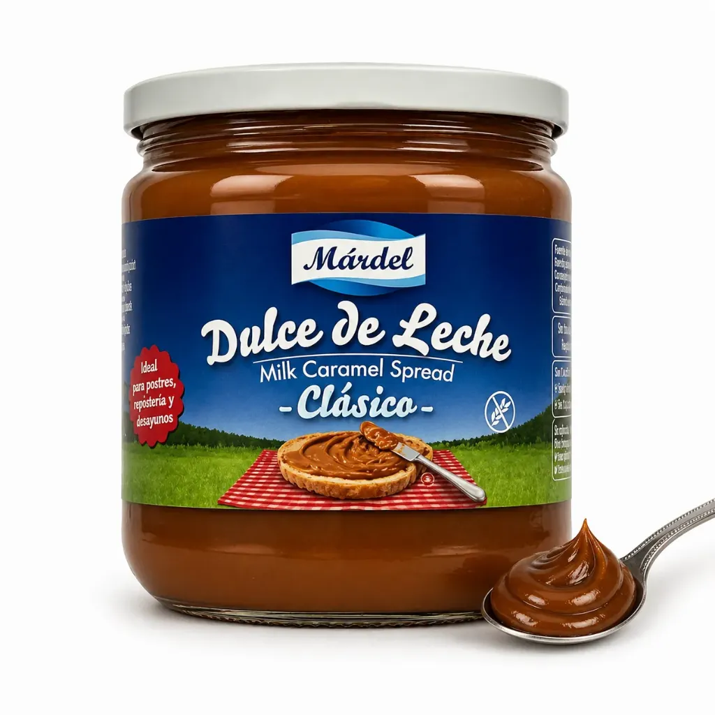 Dulce de leche clasico MARDEL 250 gr.