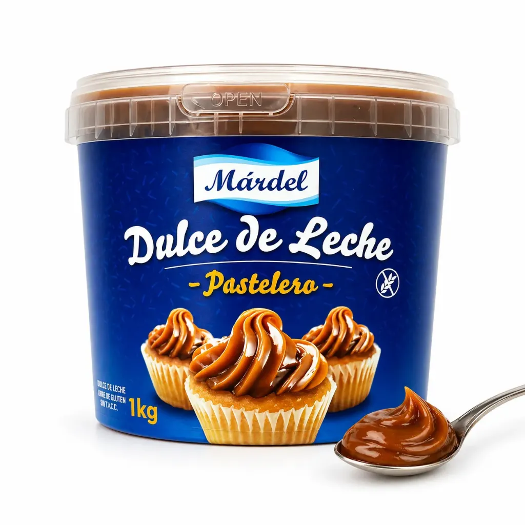 Dulce de leche pastelero MARDEL 1 kg.