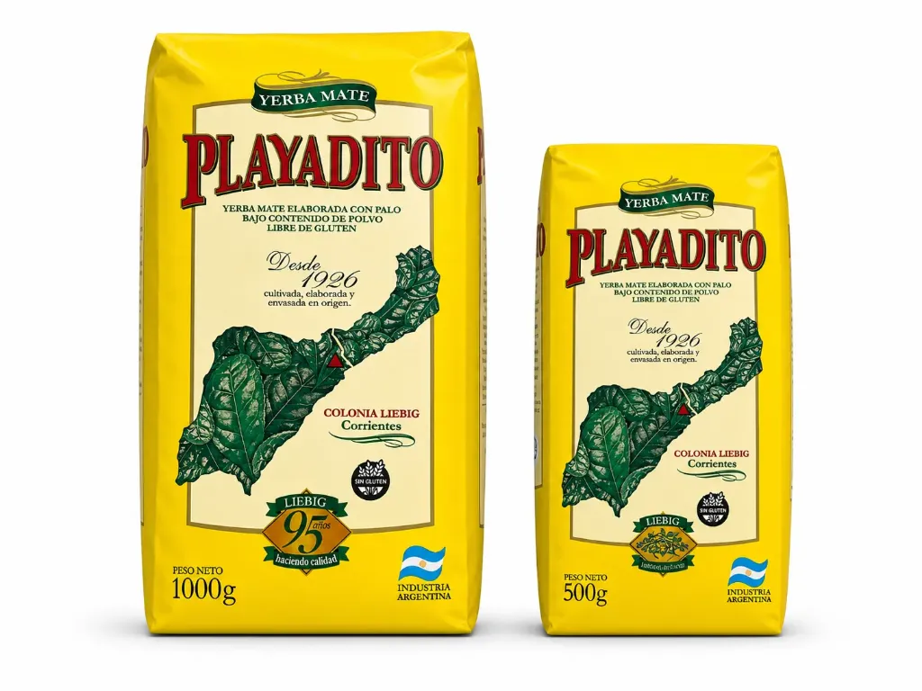 YERBA PLAYADITO con palo 500 gr.