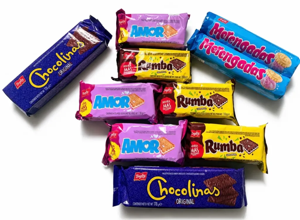 COMBO DULCE // 3 PAQ de RUMBA // 3 PAQ de AMOR // 2 PAQ de MERENGADAS // 2 PAQ de CHOCOLINAS